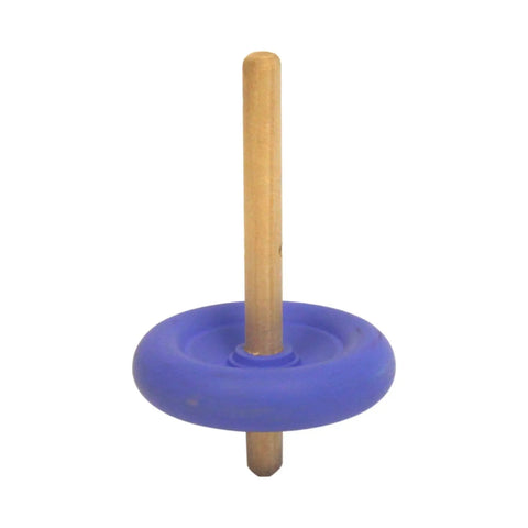 Handcrafted Amish Wooden Spinning Top Toy with Pull String – 8 Inch Pine Classic Toy | Made in USA Amish Toy Box  Toy