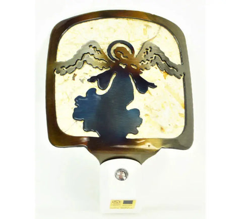 Handcrafted Angel Night Light – Soft Ambient Glow for Bedroom or Bathroom | Made in USA Knights Home Decor  item