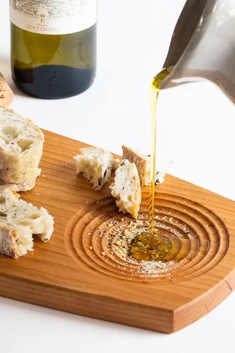 Handcrafted Artisan Hardwood Dipping Board 7x5.25 Inch – Food Safe Finish | Made in USA Millstream Home  Kitchen + Dining