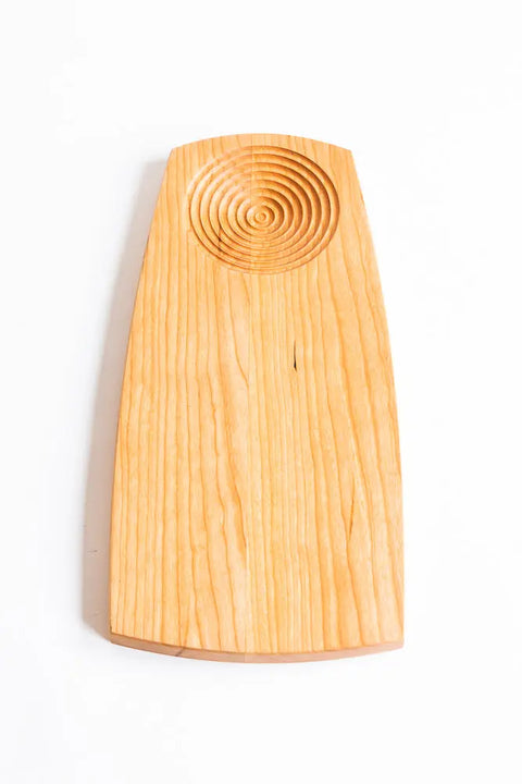Handcrafted Artisan Hardwood Dipping Board 7x5.25 Inch – Food Safe Finish | Made in USA Millstream Home  Kitchen + Dining