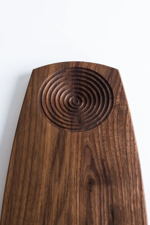Handcrafted Artisan Hardwood Dipping Board 7x5.25 Inch – Food Safe Finish | Made in USA Millstream Home  Kitchen + Dining