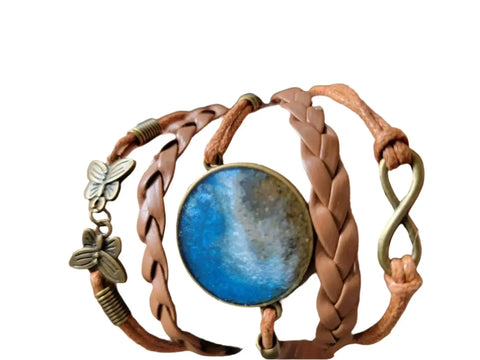 Beach Sand and Ocean Wave Cuff Bracelets Michelle Marie Boutique  Bracelets