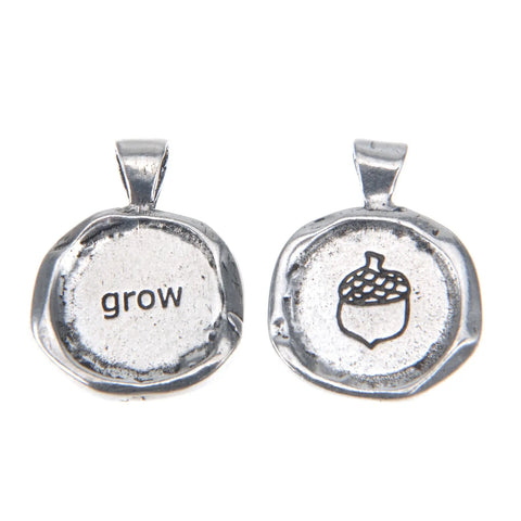 Handcrafted Black Acai Seed Bracelet with Inspirational Wax Seal Charm – Unique Natural Beads | Made in USA Whitney Howard Designs  Wax Seals Acai Seeds of Life