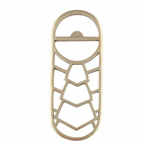Handcrafted Brass Cleo Bottle Opener – Artisan Barware | Made in USA Sarah Cecelia  BARWARE