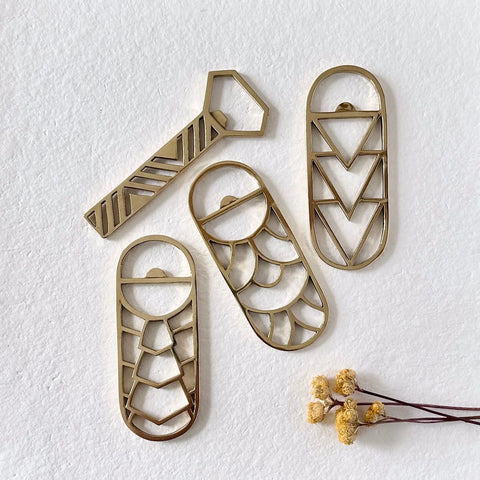 Handcrafted Brass Cleo Bottle Opener – Artisan Barware | Made in USA Sarah Cecelia  BARWARE
