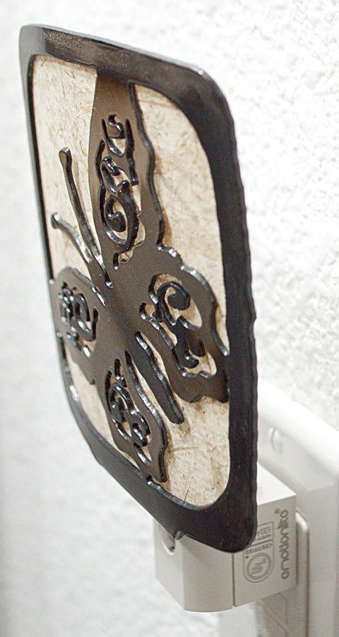 Handcrafted Butterfly Night Light – Artistic Metal Glow | Dream Catcher Decor | Made in USA Knights Home Decor  item