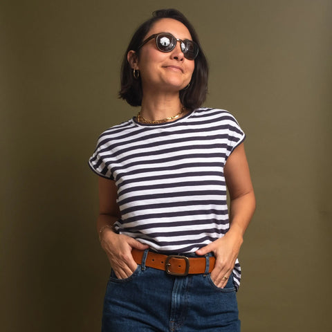 Handcrafted Classic Honey Leather Belt 1.5 Inch Wide – Handmade in USA CASUPO  Belt