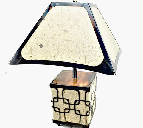 Handcrafted Contemporary Table Lamp – Unique Color Finish – Artistic Lighting | Made in USA Knights Home Decor  item