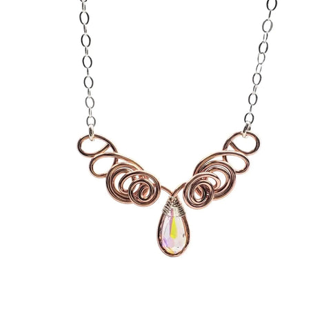 Handcrafted Copper Wire Angel Necklace – Montana Artisan Jewelry | Made in USA Alexa Martha Designs  Necklace