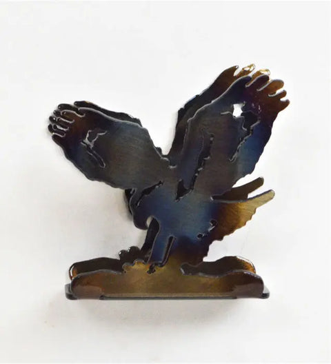 Handcrafted Eagle Metal Napkin Holder – Unique Cocktail Bar Accessory | Made in USA Knights Home Decor  item