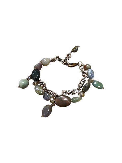 Handcrafted Earthy Agate Copper Bracelet – Adjustable Boho Statement Jewelry | Made in USA Michelle Marie Boutique  Bracelets