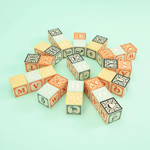 Handcrafted Educational Norwegian Alphabet Blocks for Kids – Sustainable Basswood – Uncle Goose | Made in USA Uncle Goose  Languages