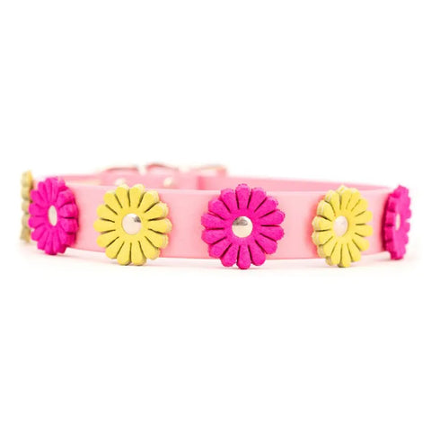 Handcrafted Floral Leather Dog Collar – Durable Spring Design – Auburn Leathercrafters | Made in USA Auburn Leathercrafters  item