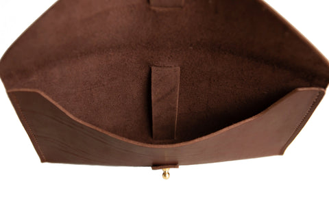 Handcrafted Full-Grain Leather Envelope Clutch – Sleek Design | Made in USA Urban Southern  Wallets