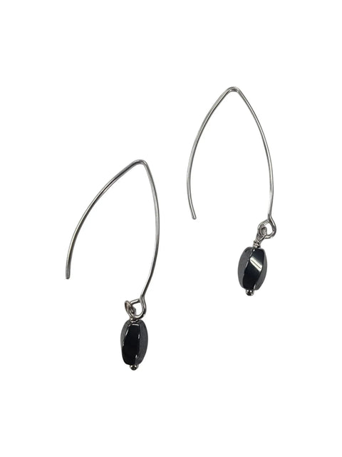 Handcrafted Gemstone Drop Earrings – Long Stainless Steel Hooks – Choose Custom Stone | Made in USA Michelle Marie Boutique  Earring