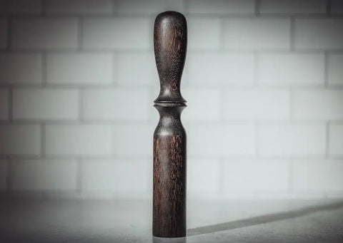 Handcrafted Hardwood Cocktail Muddler – Maple Walnut Noir Options | Made in USA Barware Tool Blanc Creatives  Wood
