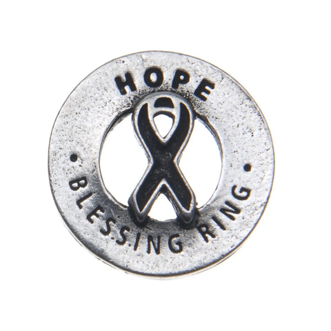 Handcrafted Hope Blessing Ring Charm – Recycled Lead-Free Pewter Token | Inspiration Gift Whitney Howard Designs  Blessing Ring