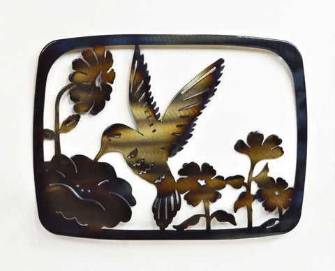 Handcrafted Hummingbird Metal Casserole Dish Holder – Kitchen Serving Stand | Made in USA Knights Home Decor  item