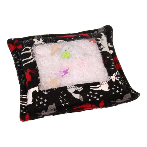 Handcrafted I Spy Travel Toy Bag – Quiet Seek and Find Game for Kids | Made in USA Ohio Amish Toy Box 