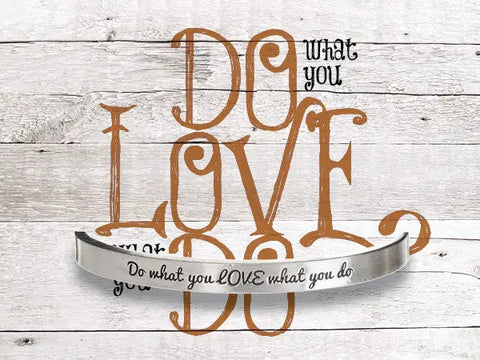 Handcrafted Inspirational Quotable Cuff Bracelet – Recycled Lead-Free Pewter Band | Made in USA Whitney Howard Designs  Cuff Bracelets
