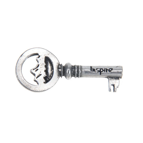 Handcrafted Inspire Key Charm – Recycled Lead-Free Pewter Accessory | Made in USA Whitney Howard Designs  Keys