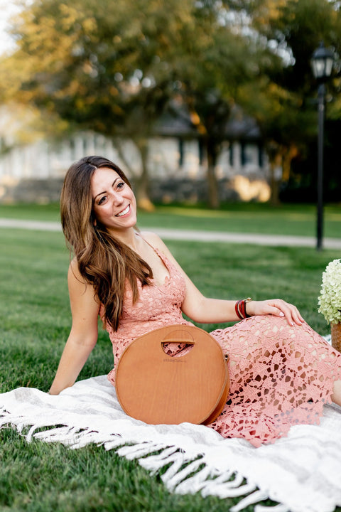 Handcrafted Leather Circle Crossbody Bag – Women’s Unique Purse | Made in USA Urban Southern  Bags
