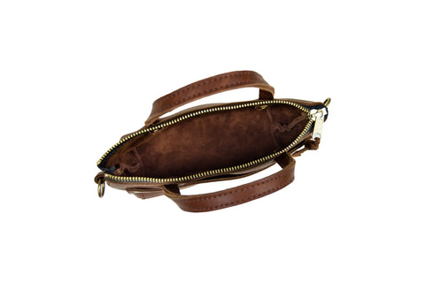 Handcrafted Leather Crossbody Bag – Cassidy Compact Purse | Made in USA Urban Southern  Bags