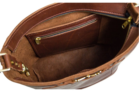 Handcrafted Leather Crossbody Bag – Lexington Julep Equestrian Style | Made in USA Urban Southern  Bags