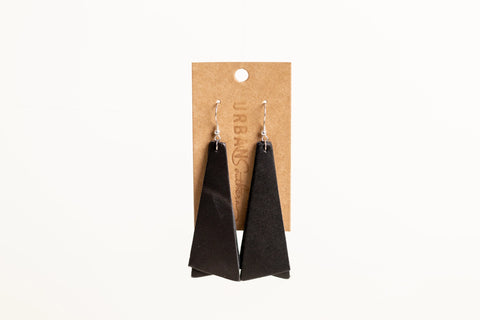 Handcrafted Leather Leaf Earrings – Lightweight Fashion Jewelry | Made in USA Urban Southern  Accessories
