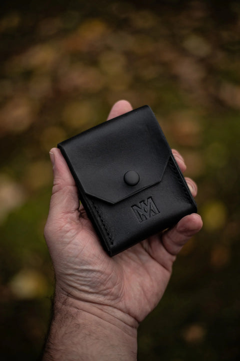 Handcrafted Leather Playing Card Travel Wallet – Durable Card Holder with Bonus Deck | Made in USA All American Maker 