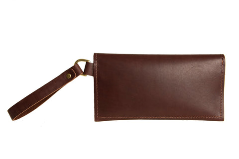 Handcrafted Leather Wristlet Wallet – Compact Clutch Design | Made in USA Urban Southern  Wallets