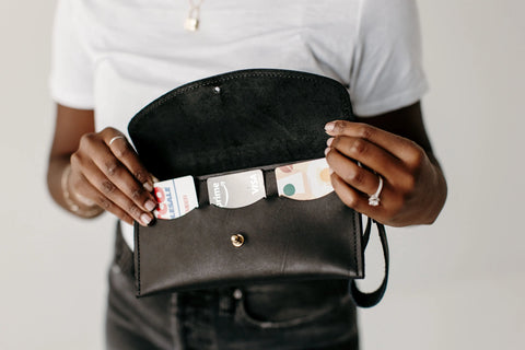 Handcrafted Leather Wristlet Wallet – Compact Clutch Design | Made in USA Urban Southern  Wallets
