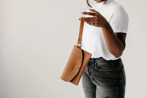 Handcrafted Leather Wristlet Wallet – Compact Clutch Design | Made in USA Urban Southern  Wallets