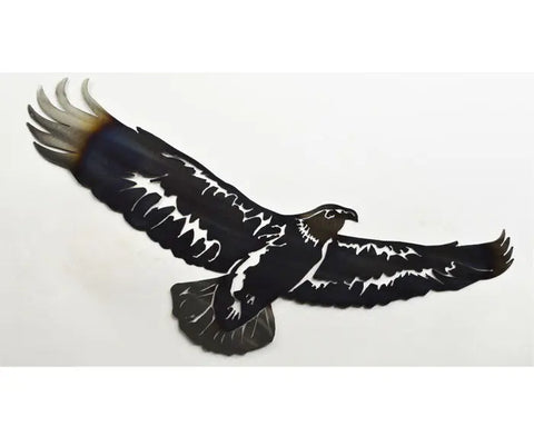 Handcrafted Metal Eagle Wall Art – American Made Patriotic Home Decor | Veteran Owned Workshop Knights Home Decor  item