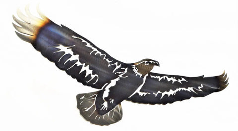 Handcrafted Metal Eagle Wall Art – American Made Patriotic Home Decor | Veteran Owned Workshop Knights Home Decor  item