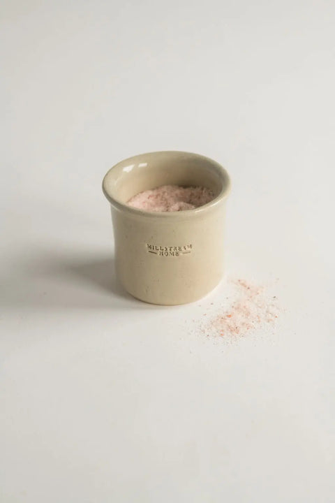 Handcrafted Mini Stoneware Crock 3.75 Inch – Durable Microwave Safe Condiment Shaker | Made in USA Millstream Home  Pottery
