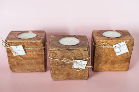 Handcrafted Mini Sugar Mold Soy Candle 38-40 Inch – Clean Burning Home Fragrance | Made in USA Shanti + Tula  Home Decor