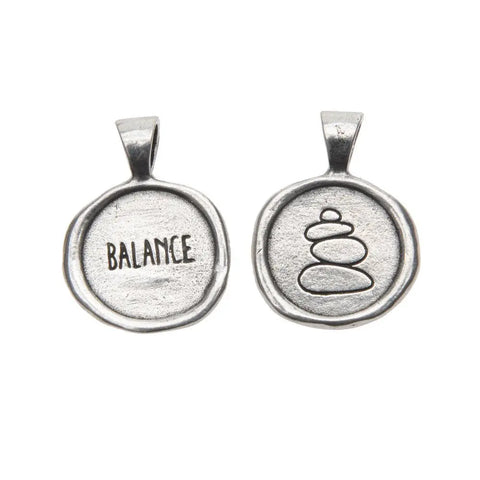 Handcrafted Pewter Balance Wax Seal Charm – Recycled Lead-Free Material | Made in USA by Whitney Howard Designs Whitney Howard Designs  Wax Seals