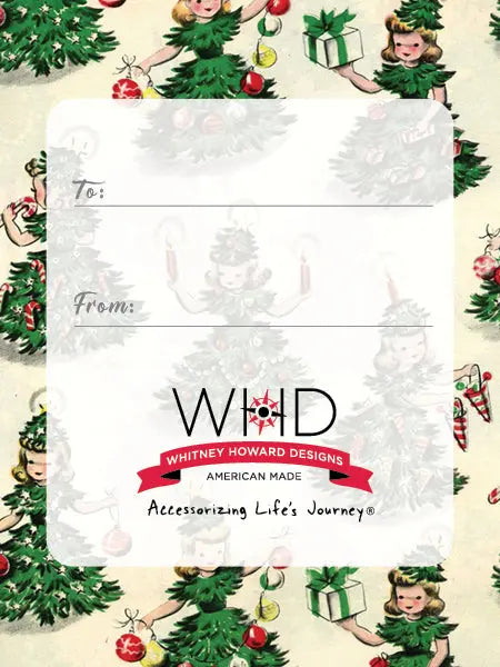 Handcrafted Pewter Holiday Ornament – Collect and Cherish Beautiful Moments with Red Ribbon | Made in USA Whitney Howard Designs  Ornaments