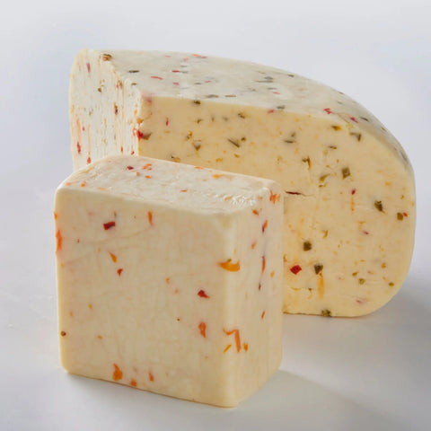 Handcrafted Pico De Queso Cheddar Cheese 7-10oz Block – Fresh Tomato Salsa Blend | Made in USA Keystone Cheese  Cheese