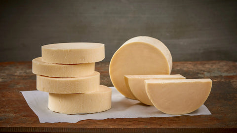 Handcrafted Provolone Cheese 14-21oz Blocks – Wisconsin Artisan Dairy | Made in USA Keystone Cheese  Cheese