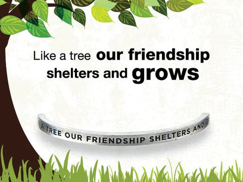 Handcrafted Quotable Cuff Bracelet – Recycled Pewter Friendship Jewelry | Made in USA Whitney Howard Designs  Cuff Bracelets