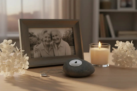 Handcrafted Remember Meditation Stone – Natural River Rock Keepsake | Whitney Howard Designs Made in USA Whitney Howard Designs  Meditation Stones