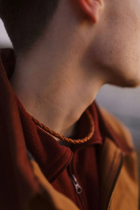 Handcrafted Rogue Braided Moose Leather Neckband – Magnetic Clasp | Made in Maine USA Rogue Industries  Coasters