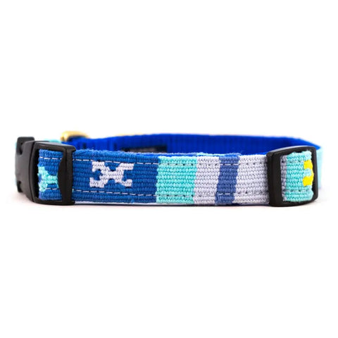Handcrafted Side-Release Dog Collar – Vibrant Patterned Pet Collar | Made in USA by Auburn Leathercrafters Auburn Leathercrafters  item