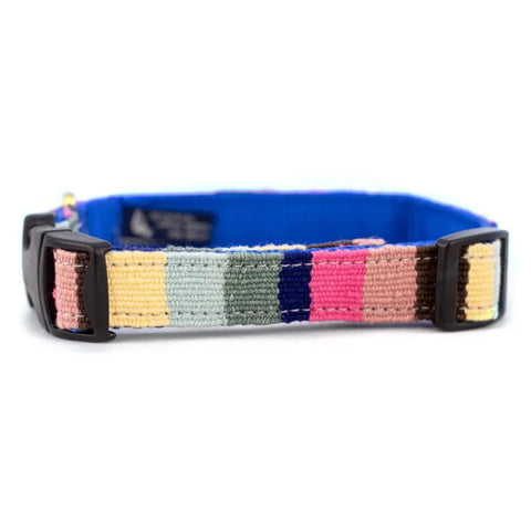 Handcrafted Side-Release Dog Collar – Vibrant Patterned Pet Collar | Made in USA by Auburn Leathercrafters Auburn Leathercrafters  item