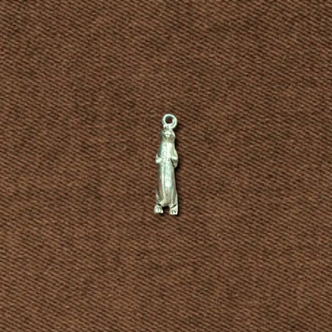 Handcrafted Silver Meerkat Pewter Pendant Charm – Desert Animal Jewelry Accessory | Made in USA Michelle Marie Boutique  Charm and Pendants