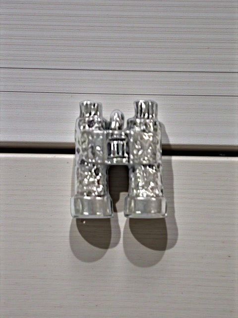 Handcrafted Silver Pewter Binocular Charm – Adventure Jewelry Accessory | Made in USA – Versatile Gift for Explorers Michelle Marie Boutique  Charms and pendants