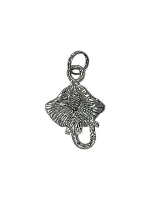 Handcrafted Silver Stingray Pewter Pendant Charm – Ocean-Inspired Jewelry Accessory | Made in USA Michelle Marie Boutique  Charms and Pendants