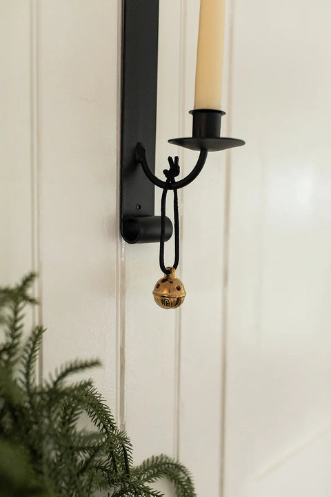 Handcrafted Solid Brass Christmas Bell Ornament – Engraved Holiday Decor | Made in USA Millstream Home  Homegoods